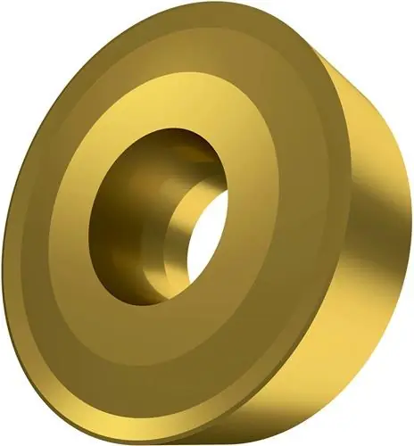 Drehwendeschneidplatte ISO RCMX 2507MO-RF1:T8345 D.7,2mm PVD beschichtet Gold Bestseller