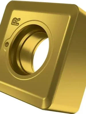 Abverkauf Fräswendeschneidplatte ISO SNGX 130512PN-R:M8330 D.5,9mm PVD beschichtet Gold