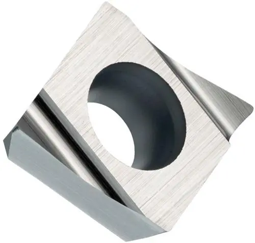 Drehwendeschneidplatte ISO CPGX 060202FR-JZ:TT010 Bohrungs-D. 2,8mm Farbe Grau Abverkauf