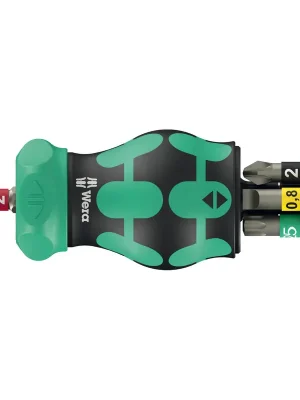 Magazinbithalter KK Stubby Magazin RA 2 6-tlg.BZT Schlitz/PH/PZ/TORX® WERA Top-Angebot
