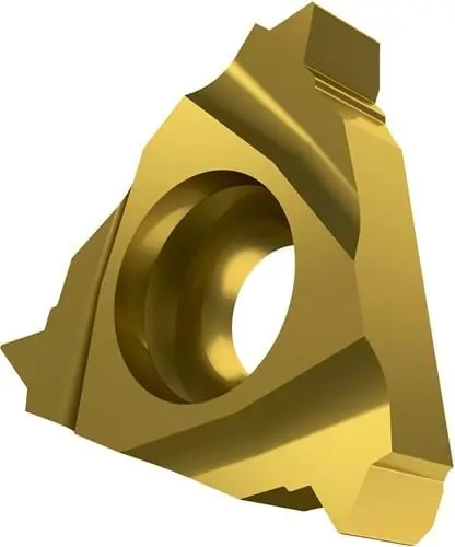 Gewindedreh-Wendeschneidplatte ISO TN 16ER180NPT:T8030 Innenkreis-D.9,525mm PVD Gratis Versand