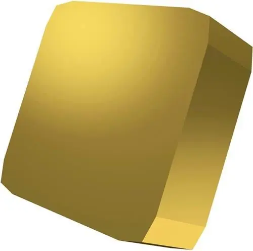 Fräswendeschneidplatte ISO SNHN 1504ENEN:M8330 Tiefe 13,5mm PVD beschichtet Gold Nur Heute