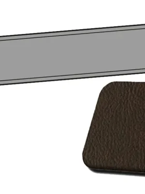 Verkleidung Heckklappe braun, passend für Typ 3 Variant, Bj. 1968-73 Markenware