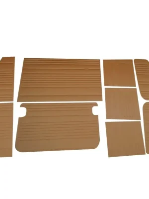 Echt Verkleidungssatz 10 teilig, beige, passend von 08/70-79