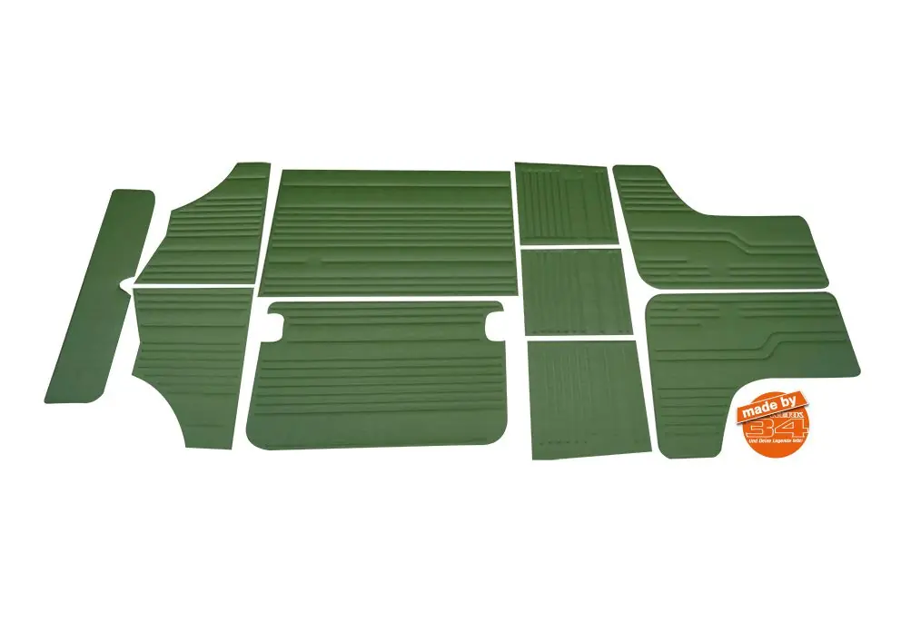 Abverkauf Verkleidungssatz 10 teilig, grün, passend von 08/70-79