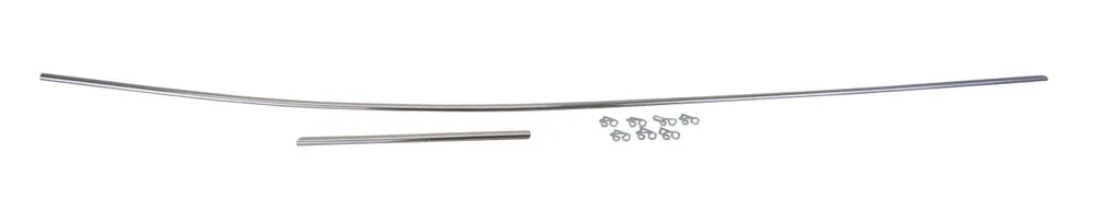 Aktuell Zierleistenset für Armaturenbrett, für Typ 3 61-73, Edelstahl hochglanzpoliert
