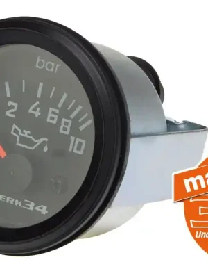 Zusatzinstrument, Öldruck, schwarz, Ø52mm Sichere Zahlung