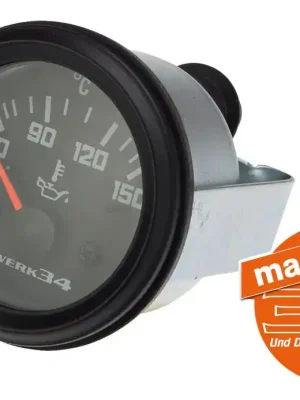 Zusatzinstrument, Öltemperatur (50~150°C), schwarz, Ø52mm Sale