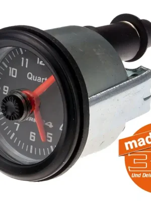 Abverkauf Zusatzinstrument, Uhr, schwarz, Ø52mm