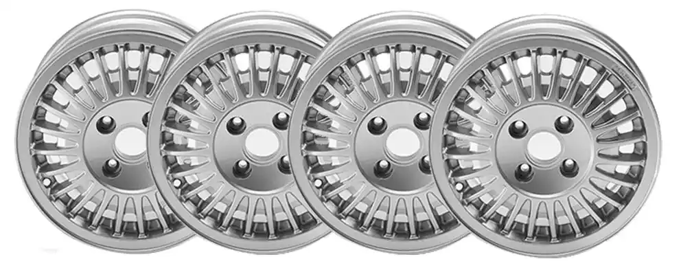 4er Satz Alufelgen 4x100, 13", mit ABE Solange Der Vorrat Reicht