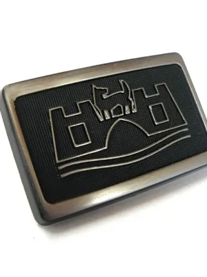 Abdeckung für Seitenblinker " Wolfsburg" , original Teil, silber Markenprodukt
