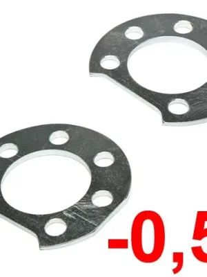 Heißes Angebot Adapterplatten Set für Sturtzverstellung an der Hinterachse -0,5°