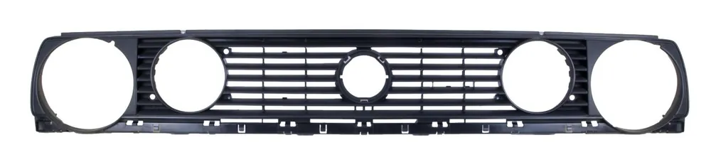 Abverkauf Kühlergrill Golf II 1984-87, 7-Rippen Version für Fahrzeuge mit Doppelscheinwerfer