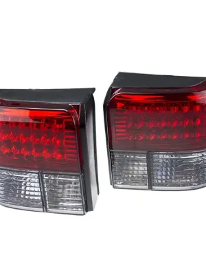 Finale Aktion LED Rückleuchten, Klarglas rot/rauch, passend für Bus T4