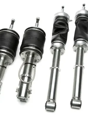 Sonderaktion Luftdämpfersatz mit Verstellsystem passend für Golf III, Golf Cabriolet, Vento