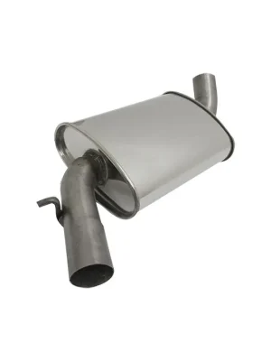 Novus Classic Line Edelstahl Mittelschalldämpfer, passend für Golf II 1.8 16V GTI Zertifiziert