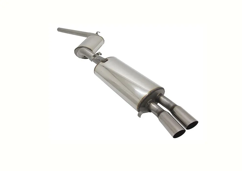 Novus Sportauspuff Anlage, Look 2x60mm, passend für Golf II 16V Bestpreis