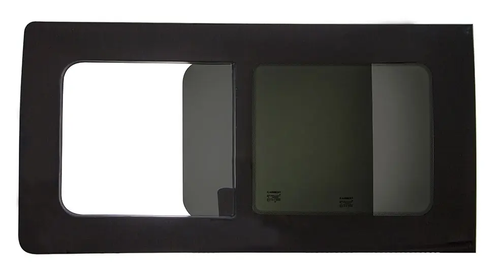 Schiebefenster links, Echtglas, 1135x585, passend für Bus T5/T6 ab 2004 Zertifiziert